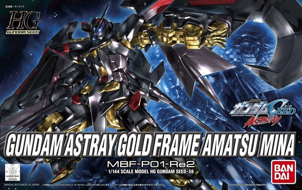 Bandai: Gunpla - HGSEED - #59 MBF-P01-Re2AMATU Gundam Astray Gold Frame Amatsu Mina 1/144