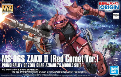 Bandai: Gunpla - HGGTO - #24 MS-06S Char's Zaku II (Red Comet Ver.) 1/144