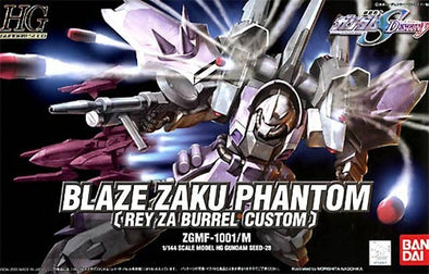 Bandai: Gunpla - HGSEED - #28 ZGMF-1001/M Blaze ZAKU Phantom (Rey Za Burrel Custom) 1/144