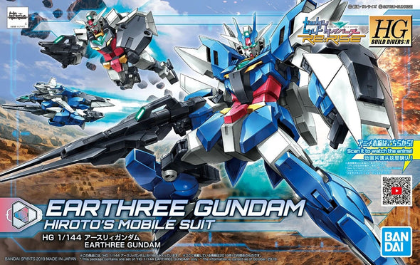 Bandai: Gunpla - HGBD:R - #01 PFF-X7/E3 Earthree Gundam 1/144