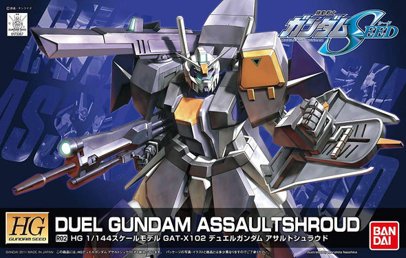 Bandai: Gunpla - HGSEED Remaster - #R02 GAT-X102 Duel Gundam Assault Shroud 1/144