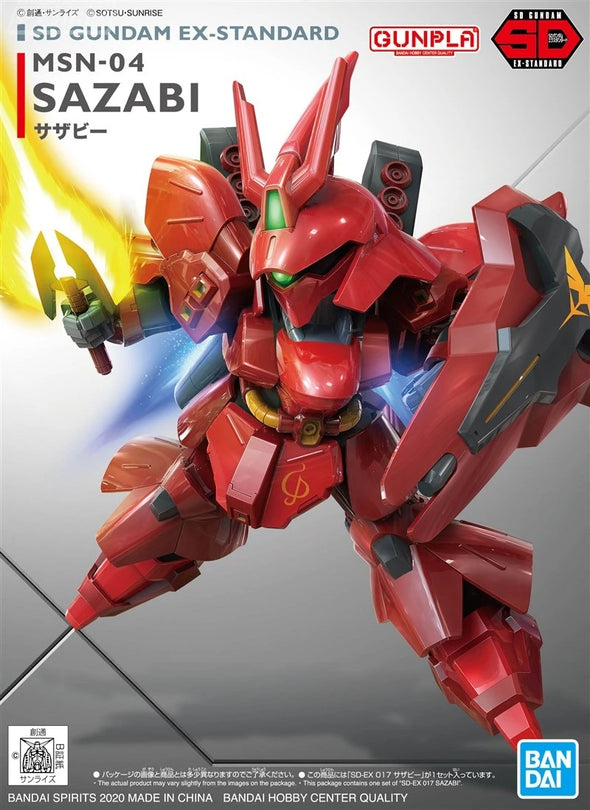 Bandai: Gunpla - SDEX - #17 MSN-04 Sazabi