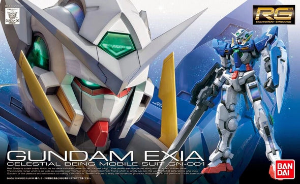 Bandai: Gunpla - RG - #15 GN-001 Gundam Exia 1/144