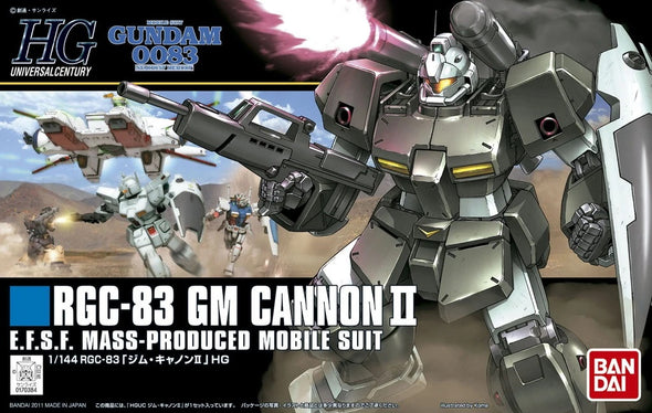 Bandai: Gunpla - HGUC - #125 RGC-83 GM Cannon II 1/144