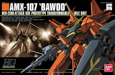 Bandai: Gunpla - HGUC - #015 AMX-107 Bawoo 1/144