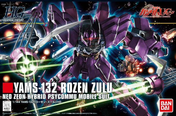 Bandai: Gunpla - HGUC - #149 YAMS-132 Rozen Zulu 1/144