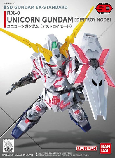 Bandai: Gunpla - SDEX - #05 RX-0 Unicorn Gundam [Destroy Mode]