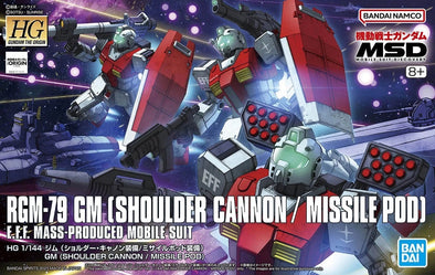 Bandai: Gunpla - HGGTO - MSD - #24 RGM-79 GM (Shoulder Cannon/Missile Pod) 1/144