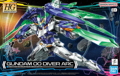 Bandai: Gunpla - HGGBM - #05 GN-0000DVR/II Gundam 00 Diver Arc 1/144