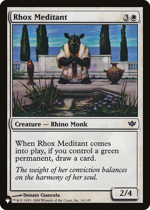 Rhox Meditant - CON Reprint (PLST)