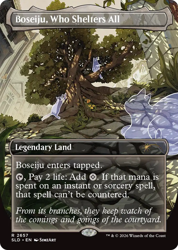 Boseiju, Who Shelters All - Witch's Familiar (SLD)