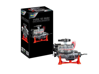 Revell - Visible V-8 Engine Model Kit 1/4