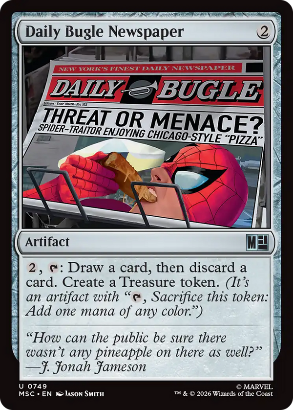 Daily Bugle Newspaper (MSC)