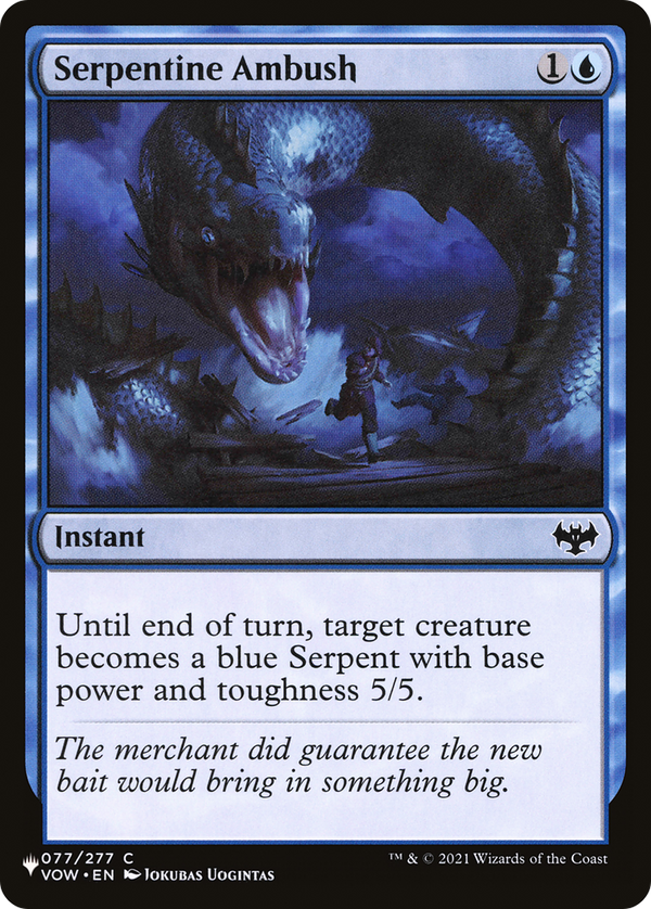 Serpentine Ambush - VOW Reprint (PLST)