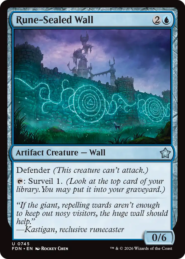 Rune-Sealed Wall (FDN)