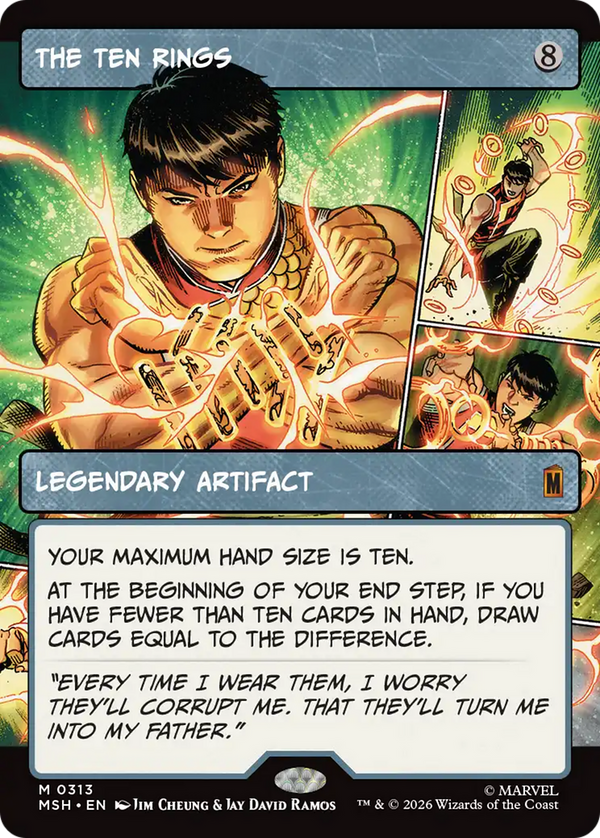 The Ten Rings - Panel Showcase (MSH) (Pre-Order)