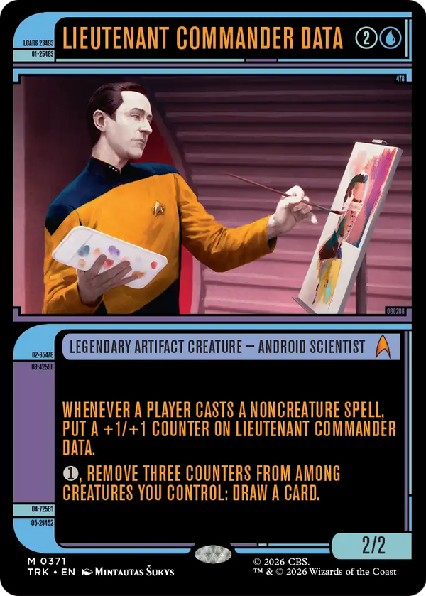 Lieutenant Commander Data - Showcase (TRK) (Pre-Order)