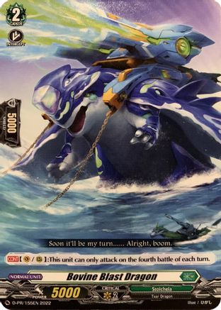 Bovine Blast Dragon (155) - D-PR/155EN - Promo