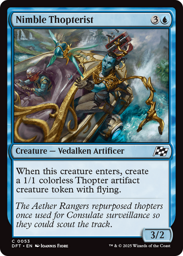 Nimble Thopterist (DFT)