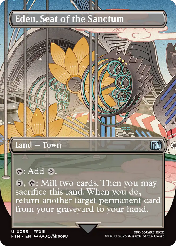 Eden, Seat of the Sanctum - Borderless (FIN)
