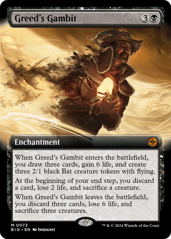 Greed's Gambit - Extended Art (BIG)