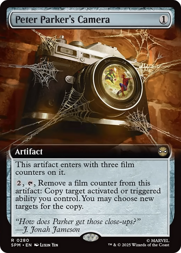 Peter Parker's Camera - Extended Art (SPM)
