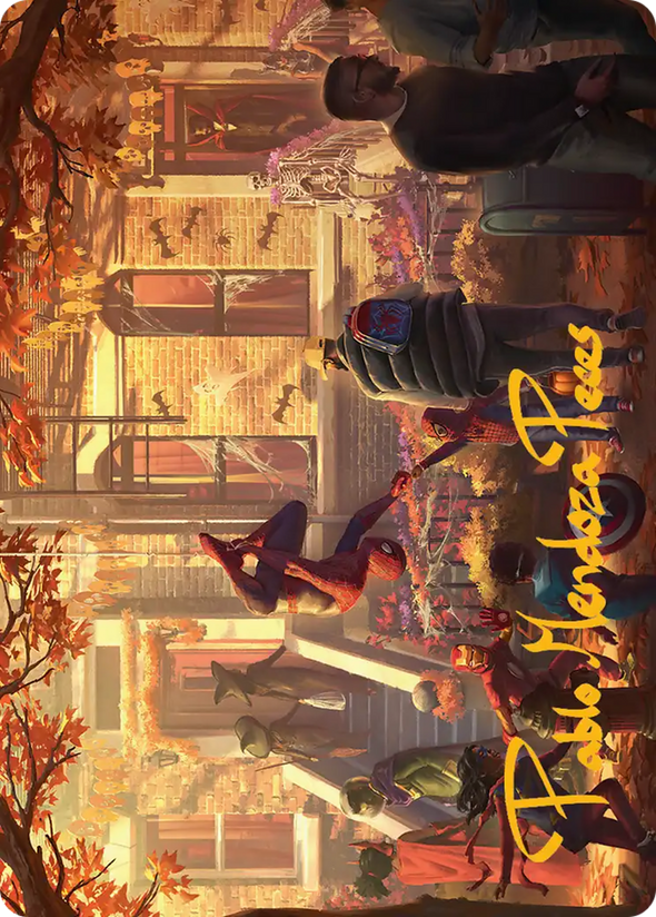 Friendly Neighborhood - Art Series (Gold-Stamped Signature) (ASPM)