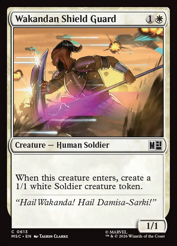 Wakandan Shield Guard (MSC)