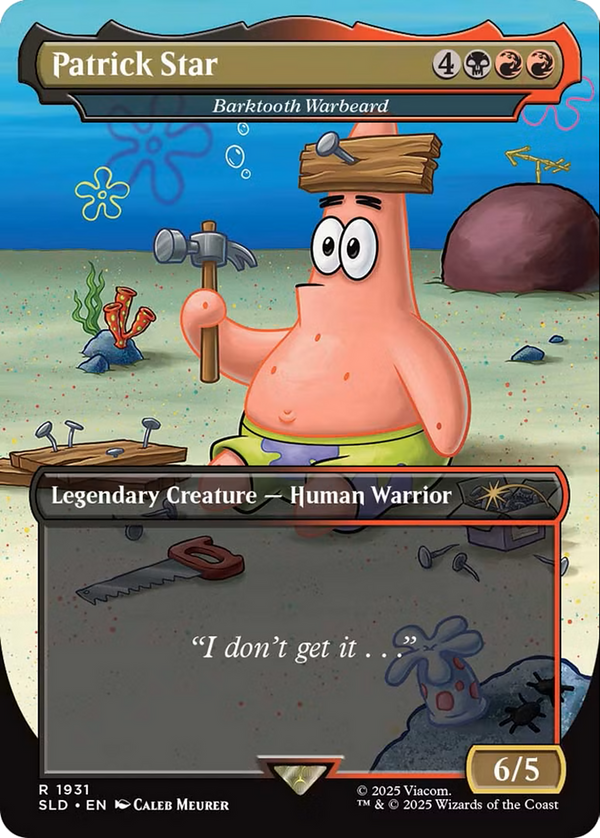 Patrick Star // Barktooth Warbeard - Spongebob Squarepants: Legends of Bikini Bottom (SLD)