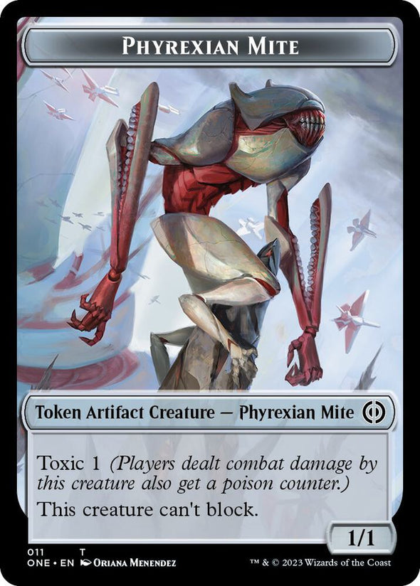 Phyrexian Germ // Phyrexian Mite (011) Token (Foil) (TONC)