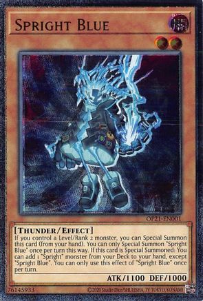 Spright Blue (UTR) - OP21-EN001 - Ultimate Rare - Unlimited