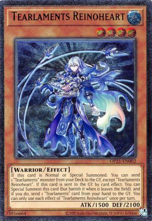 Tearlaments Reinoheart (UTR) - OP21-EN002 - Ultimate Rare - Unlimited