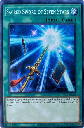 Sacred Sword of Seven Stars - OP21-EN021 - Common - Unlimited