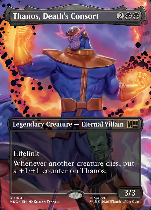 Thanos, Death's Consort - Borderless Scene: Villains Unleashed (MSC)