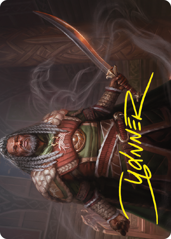 Théoden, King of Rohan - Art Series (Gold-Stamped Signature) (ALTR)