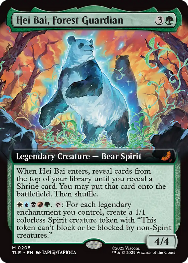 Hei Bai, Forest Guardian - Extended Art (TLE)