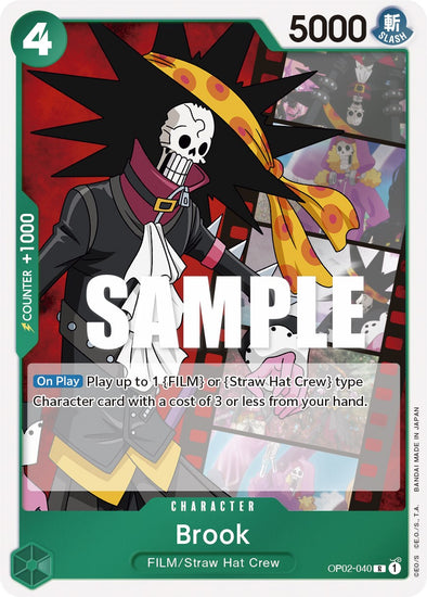 Brook (ST11 Non-Foil) - OP02-040 - Rare