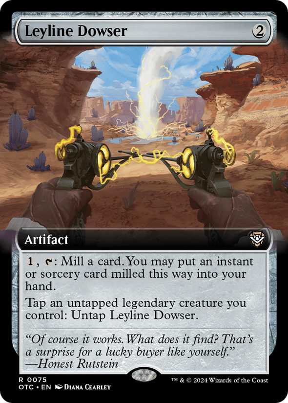 Leyline Dowser - Extended Art (OTC)