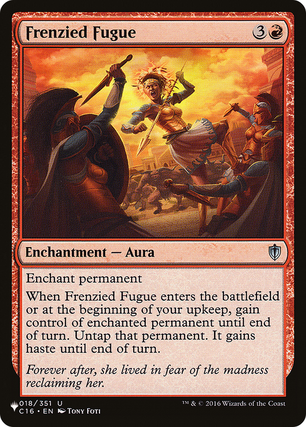 Frenzied Fugue - C16 Reprint (PLST)