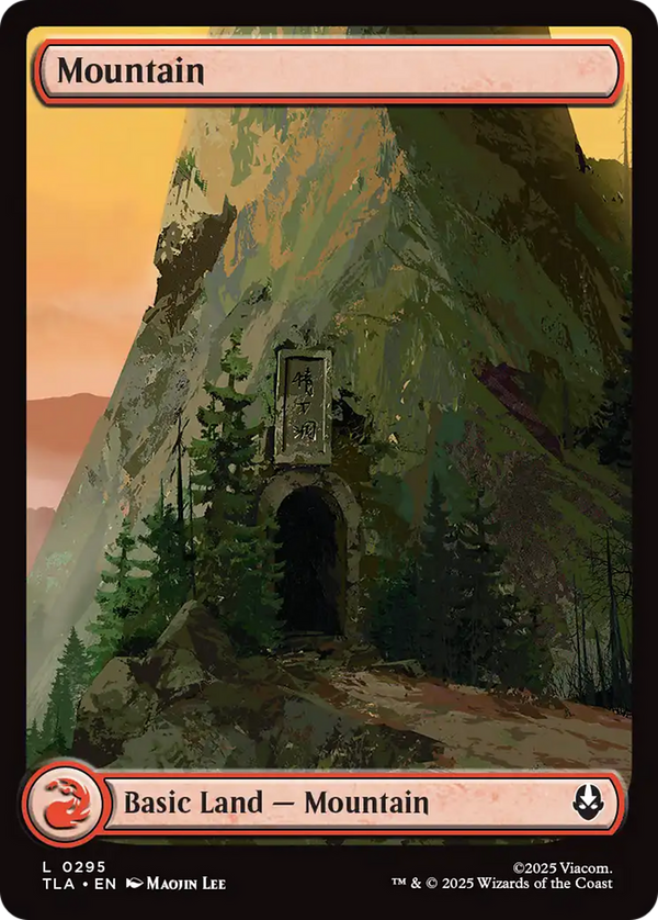 Mountain - Avatar's Journey Full Art (295) (TLA)