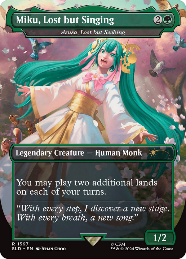 Miku, Lost but Singing // Azusa, Lost but Seeking - Hatsune Miku: Sakura Superstar (SLD)