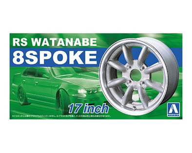 Aoshima - RS Watanabe 8-Spoke 17" 1/24