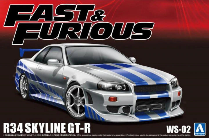 401 Games Canada - Aoshima - Fast & Furious R34 Nissan Skyline GT 401 Games Canada - Aoshima - Fast & Furious R34 Nissan Skyline GT