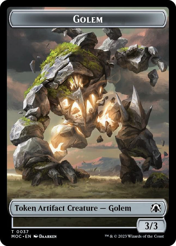Blood // Golem Token (TMOC)