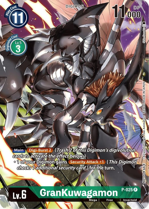 GranKuwagamon (Winner Pack Across Time) - P-025 - Promo