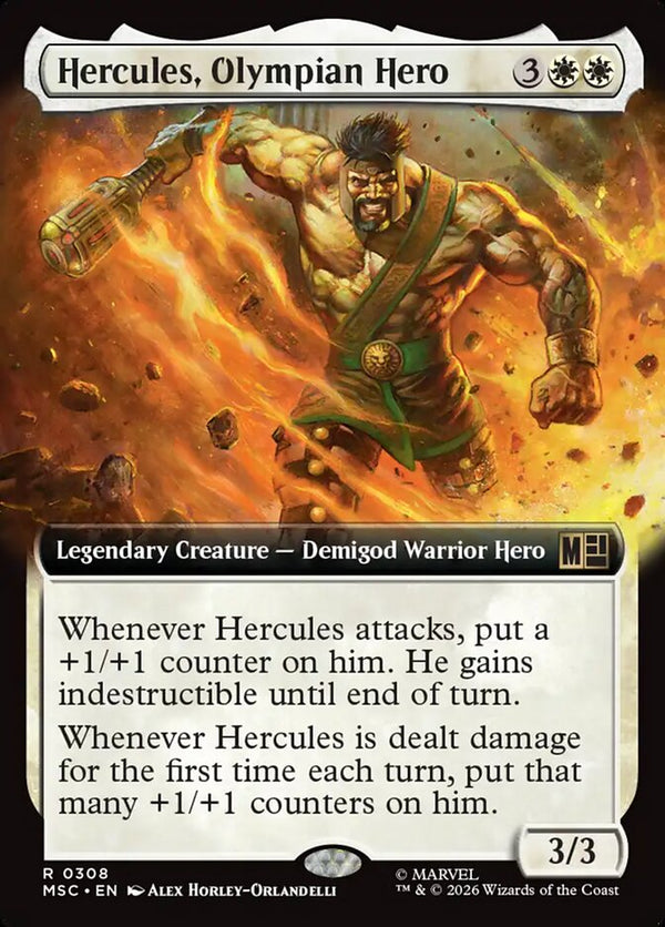 Hercules, Olympian Hero - Extended Art (MSC)
