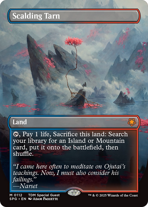 Scalding Tarn - Borderless (SPG)