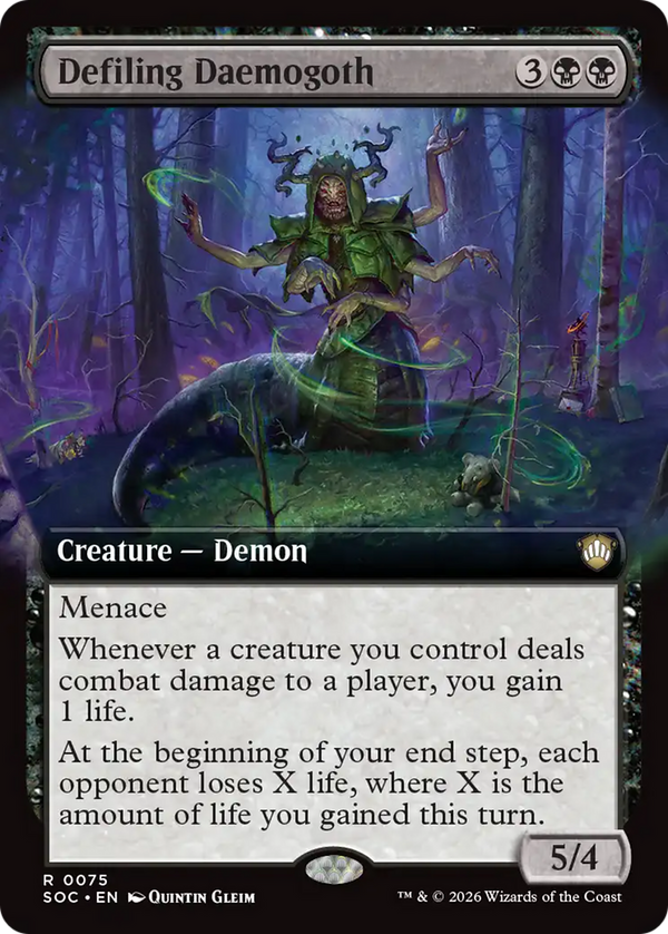 Defiling Daemogoth - Extended Art (SOC)