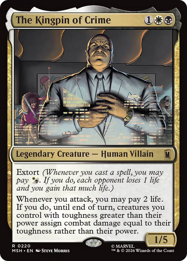 The Kingpin of Crime (MSH) (Pre-Order)