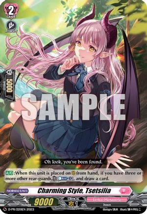 Charming Style, Tsetsilia - D-PR/220EN - Promo